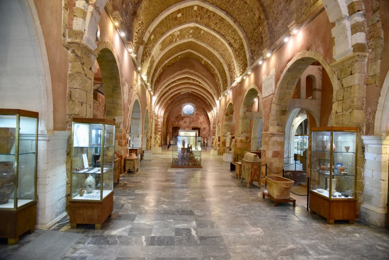 Halle des Archäologischen Museum Chania