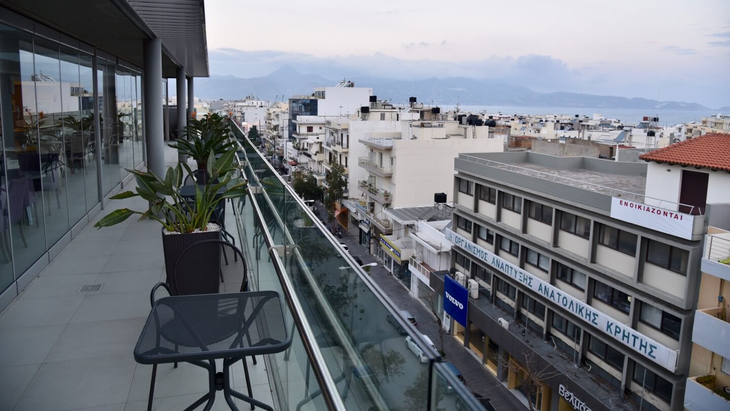 Terasse des Castello City Hotel Heraklion