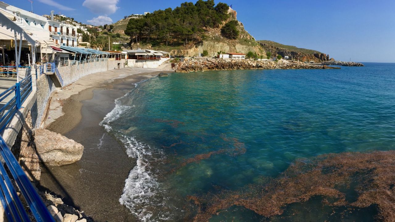 Die Bucht am Hafen von Chora Sfakion
