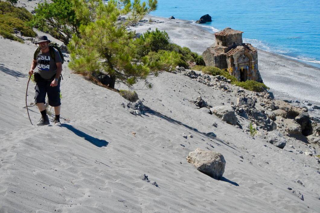 Kleine Kapelle am Agios Pavlos Strand