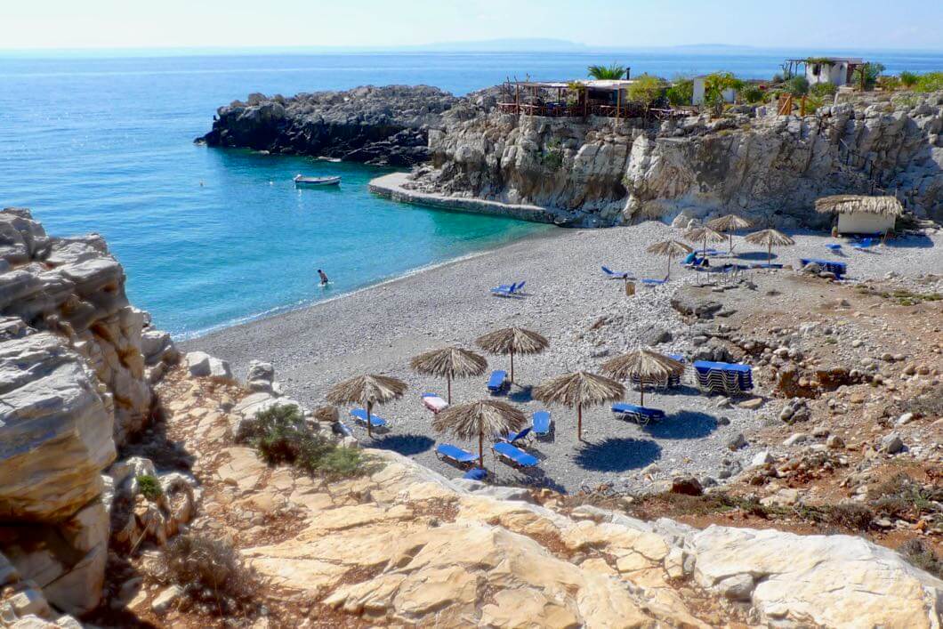 Wandern auf Kreta - Marmara Beach