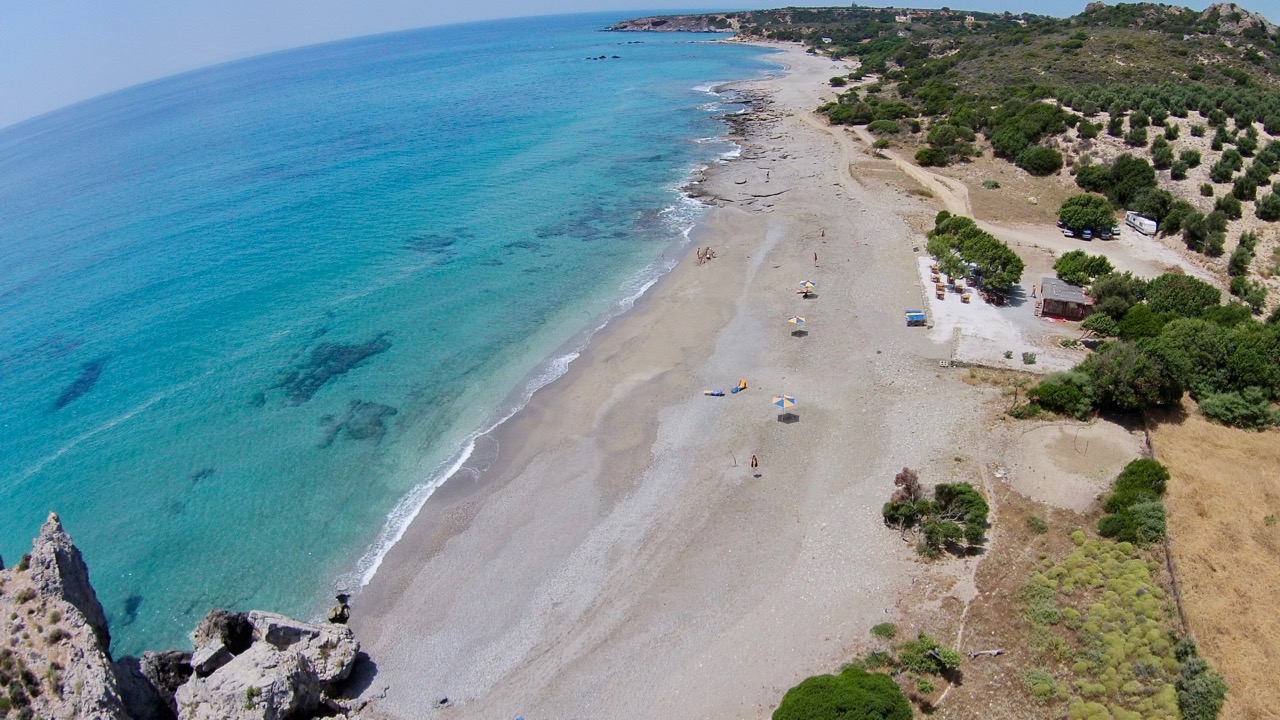 Peristeris Beach aus der Luft