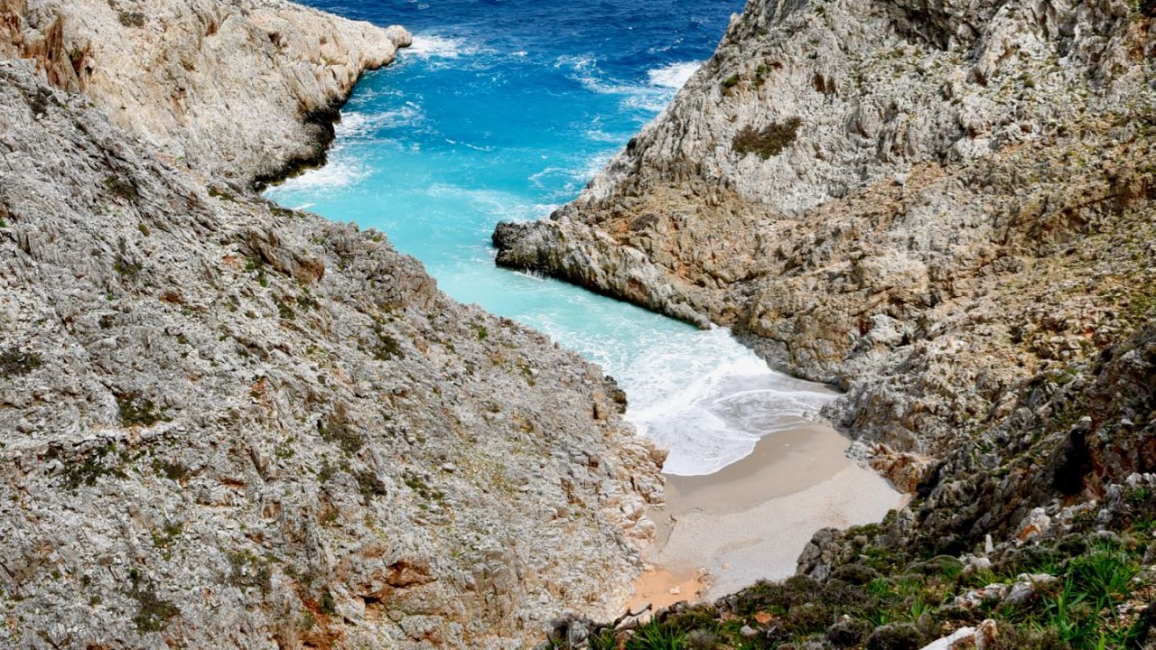 Seitan Limania Strand auf Kreta